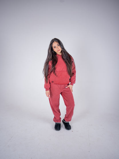 Cherry Red Pants